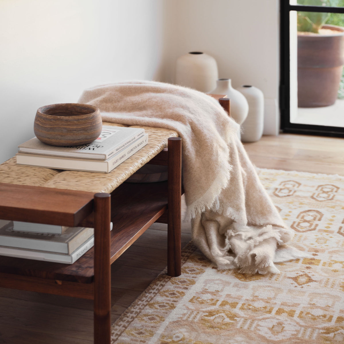 San Pedro Woven Bench