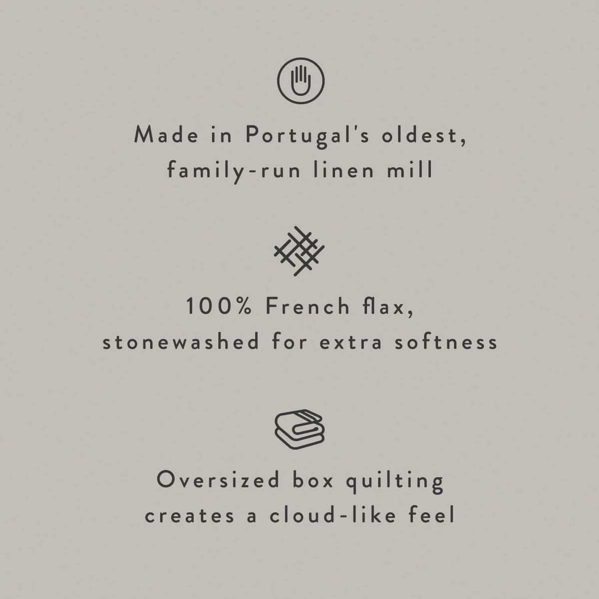 Stonewashed Linen Quilt
