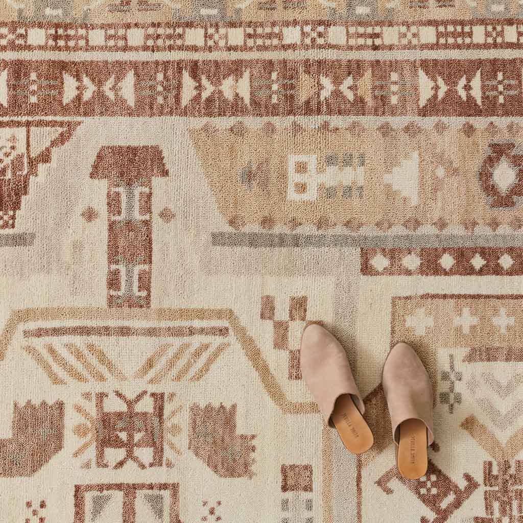 Saraja Hand-Knotted Area Rug