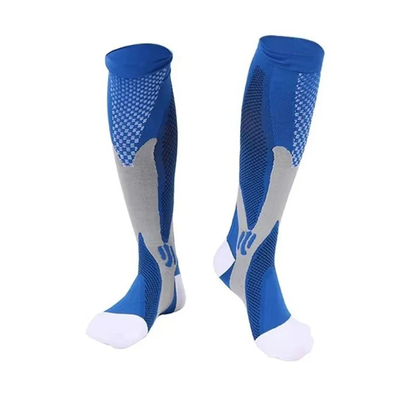 Supportive Long Socks for Sports, Travel &amp; Everyday Comfort
