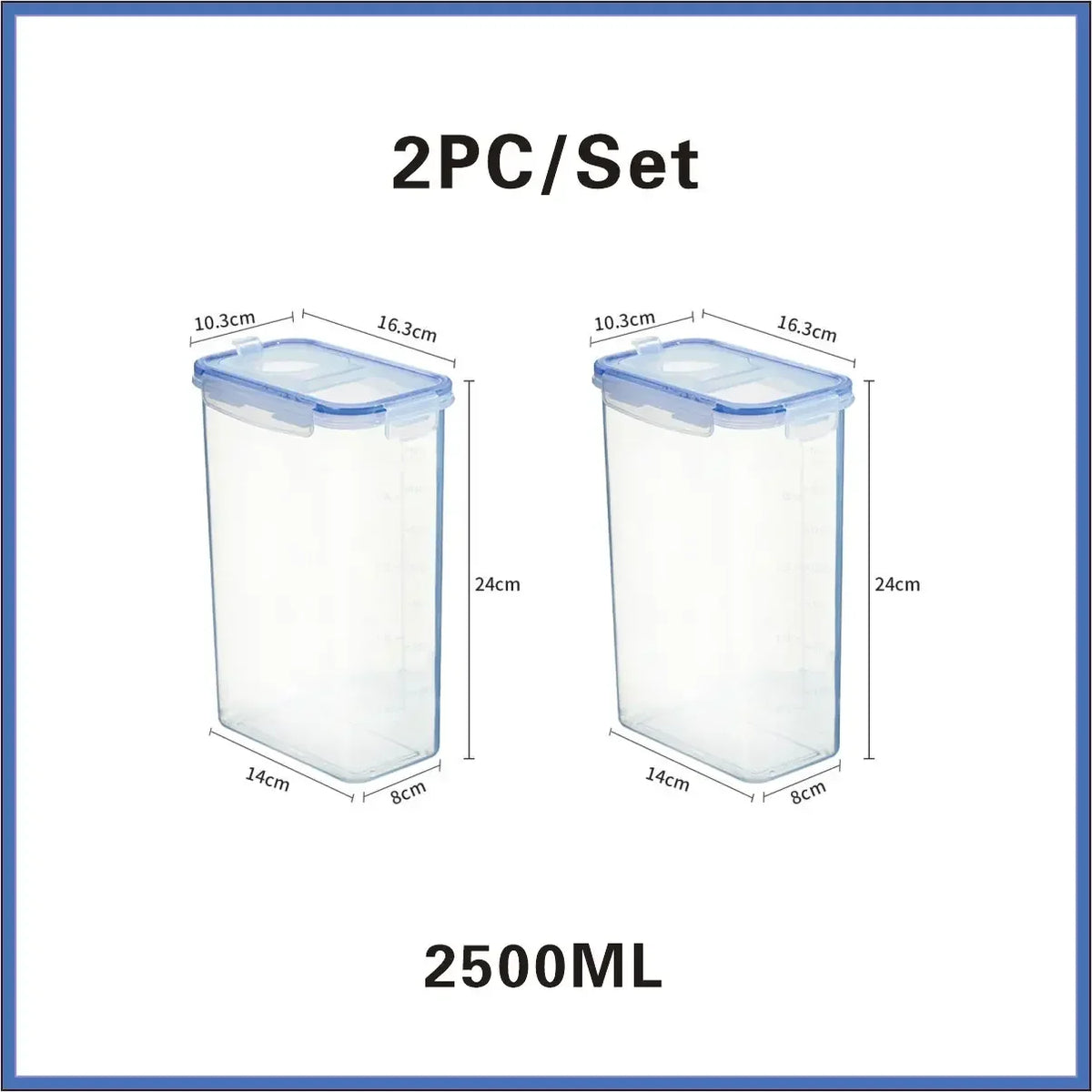 Stackable Food Storage Containers with Lids