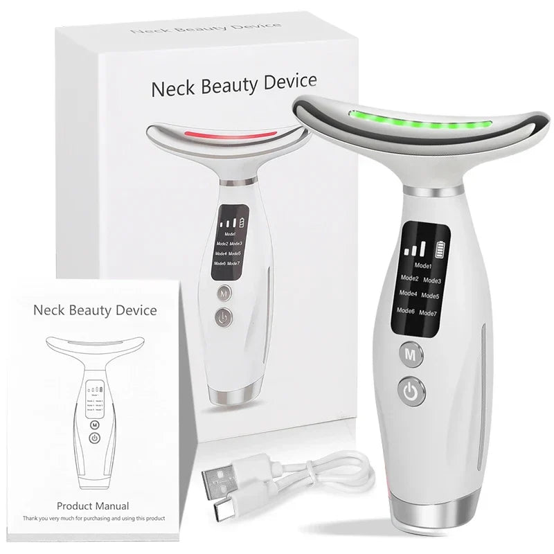 New EMS Micro-current Neck Face Beauty Device