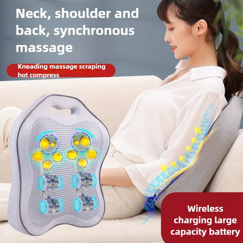 Electric Heated Massage Cushion