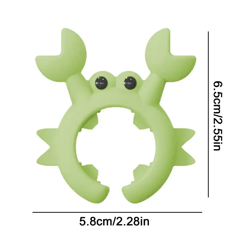 Crab-Shaped Silicone Utensil Rest