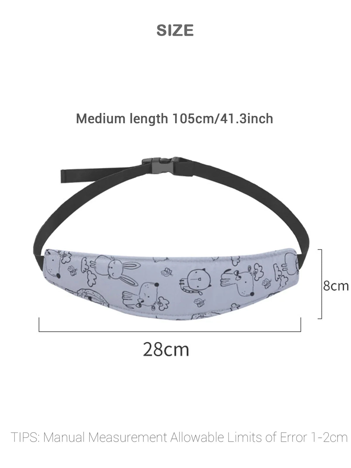 Baby Car Seat Head Support Pillow