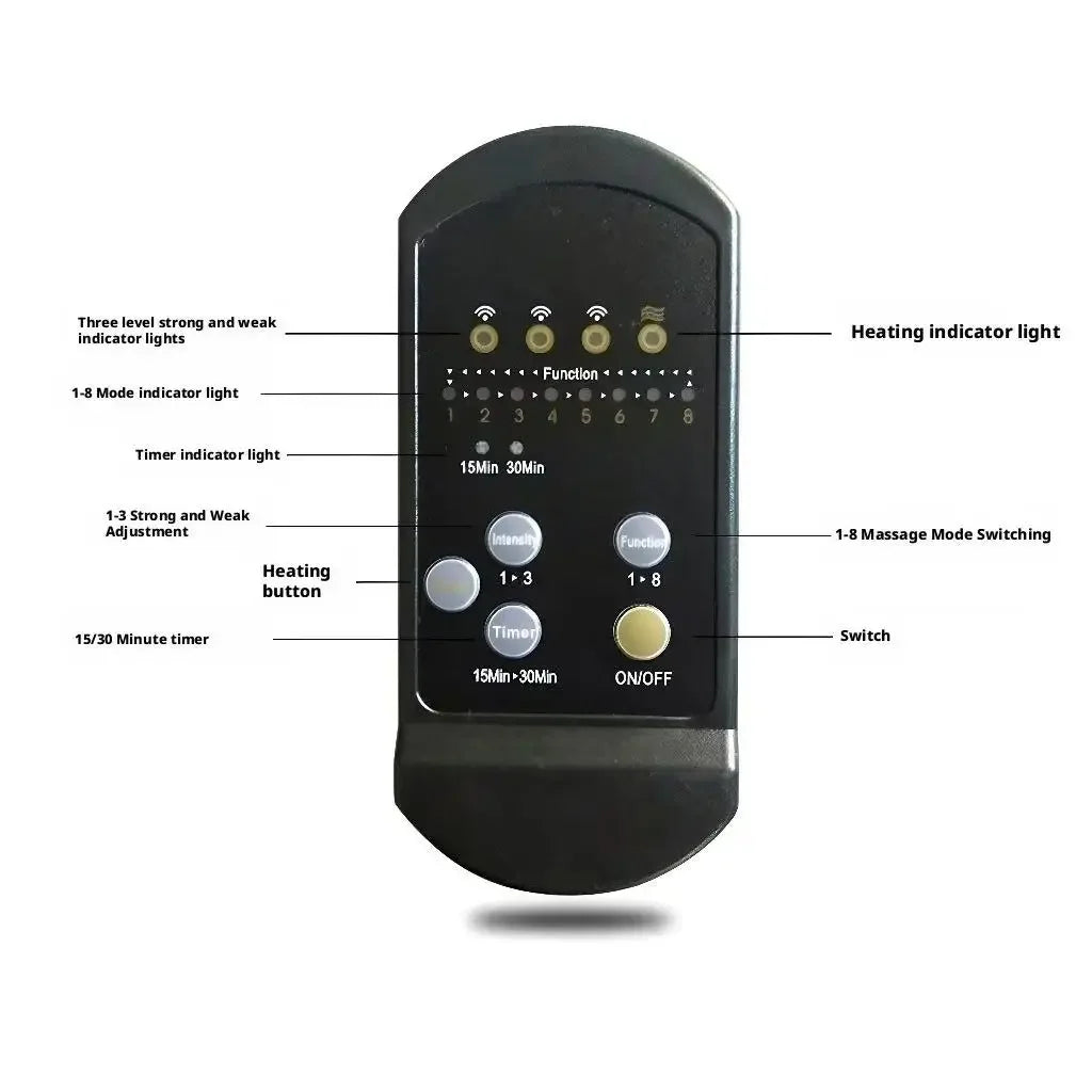 Electric Heating & Vibration Massager for Home & Car