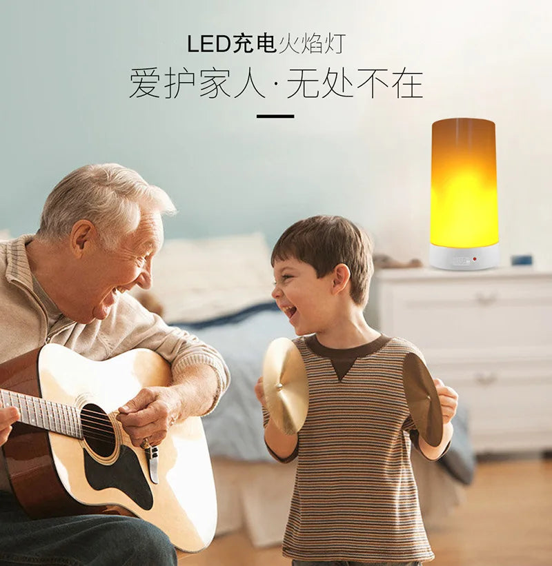 LED Flame Night Lamps
