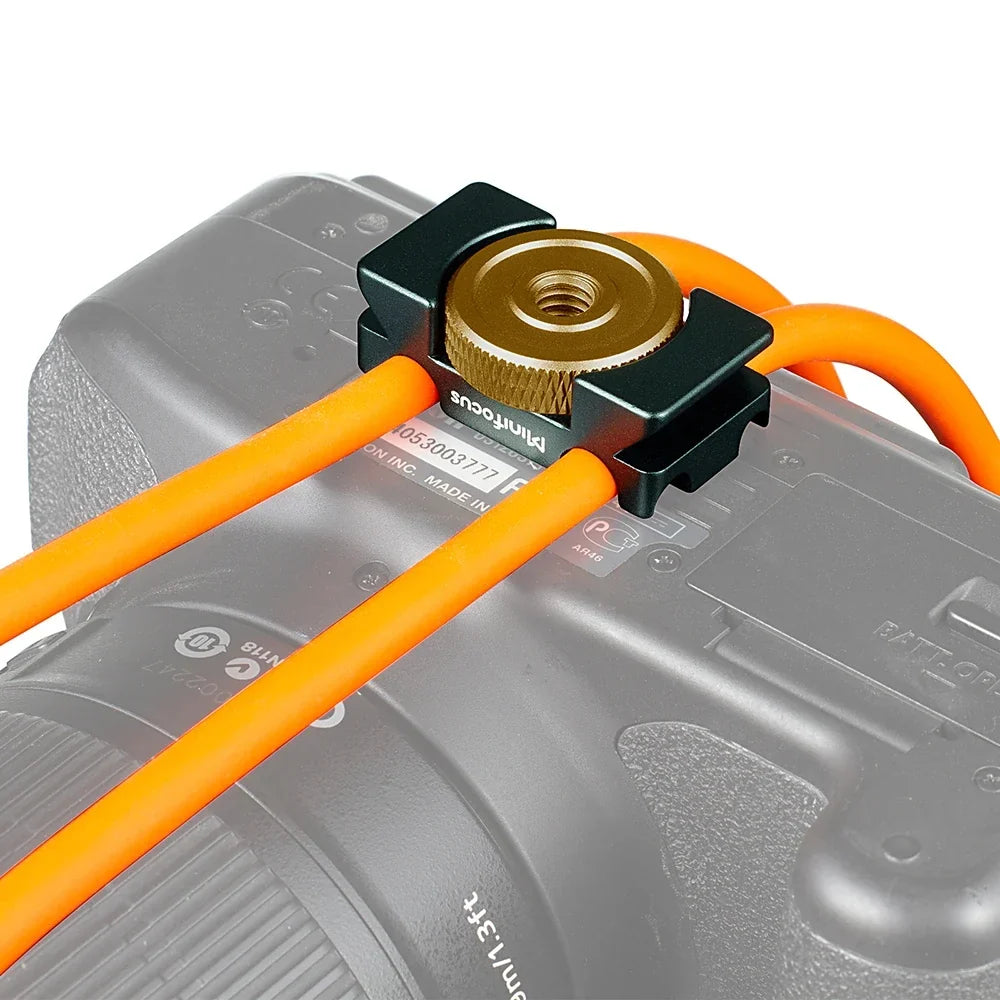 Camera Cable Clamp with Arca Swiss System
