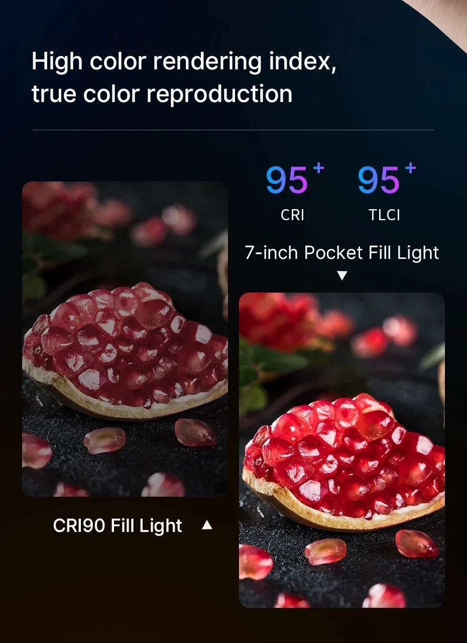 Ulanzi LT002 7" RGB Pocket Fill Light