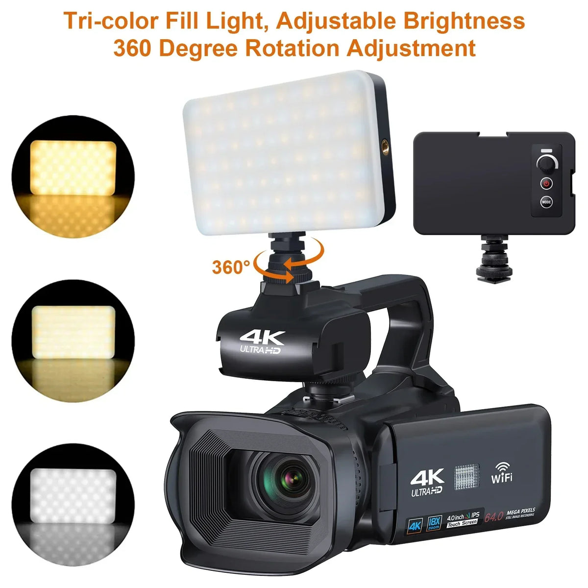 6K Professional Video Camera