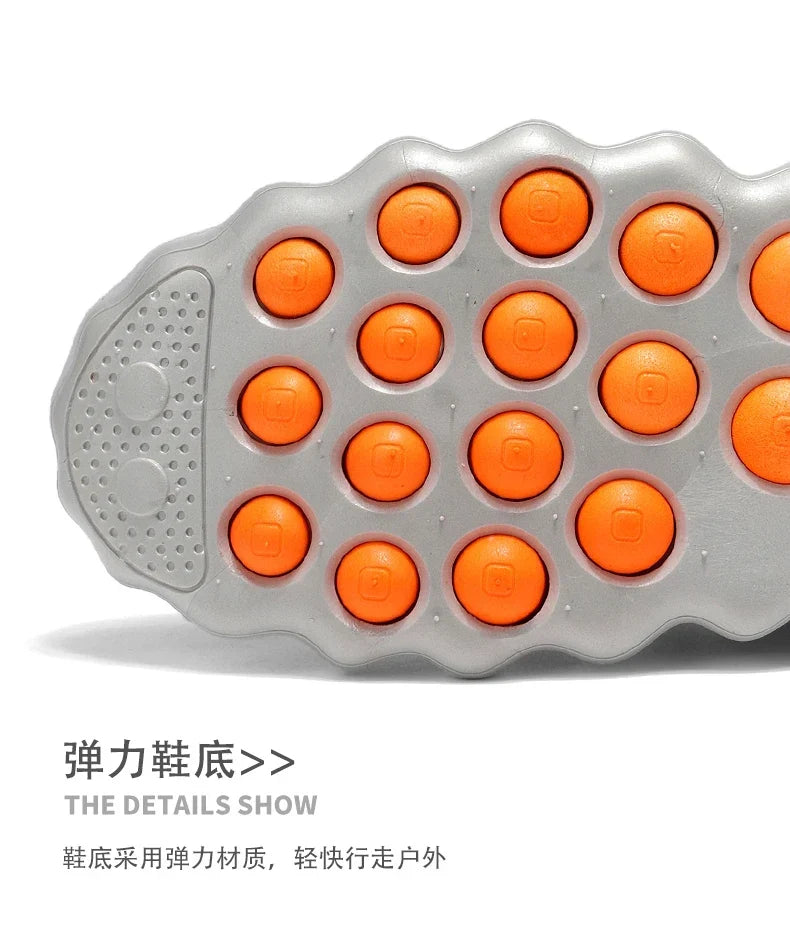 Men’s Breathable Running Cushioned Sports Sneakers