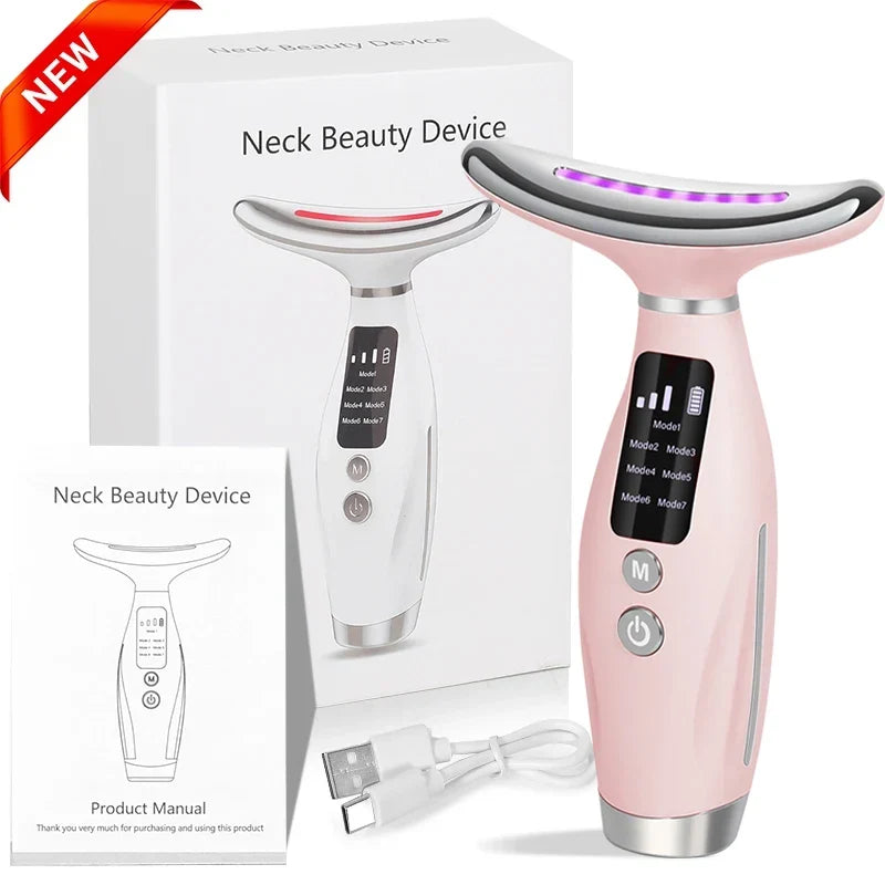 New EMS Micro-current Neck Face Beauty Device
