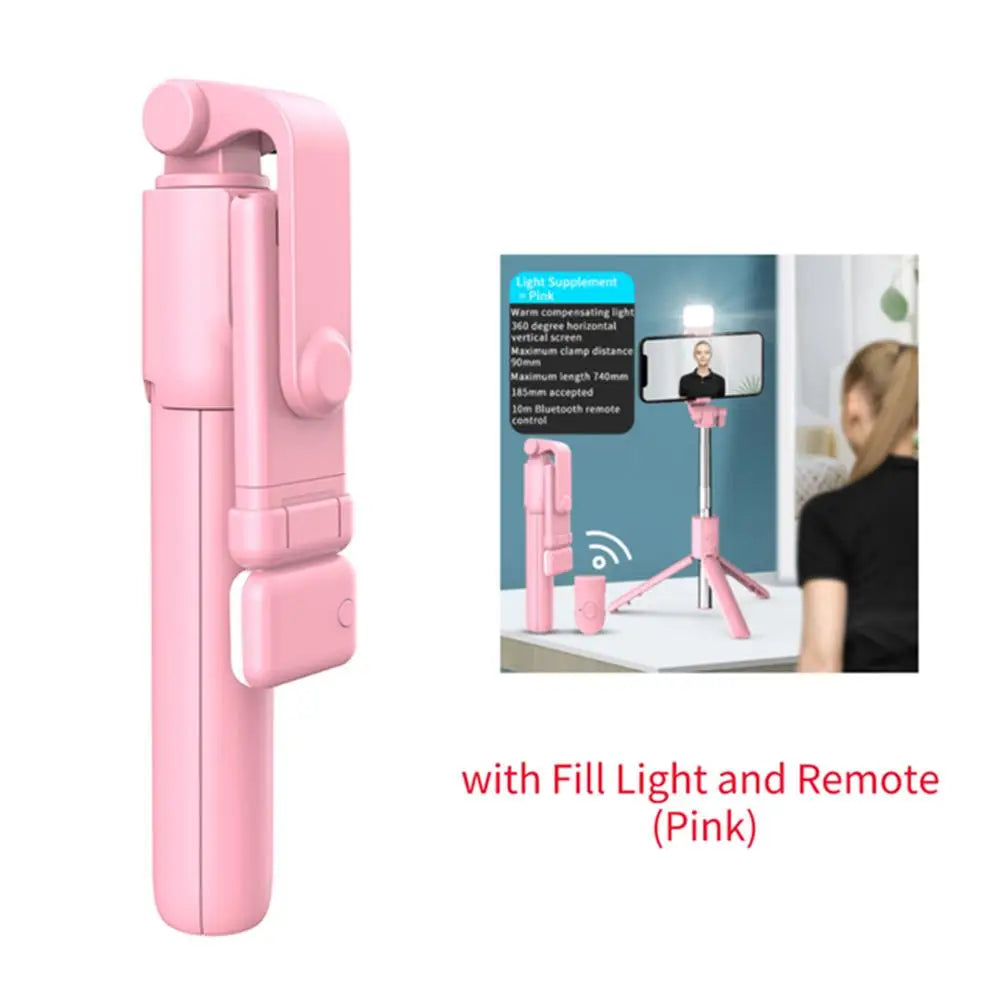 3-in-1 Selfie Stick Bluetooth Remote Tripod