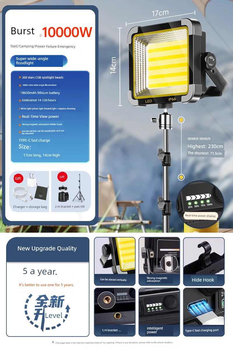 LED Solar Emergency Light
