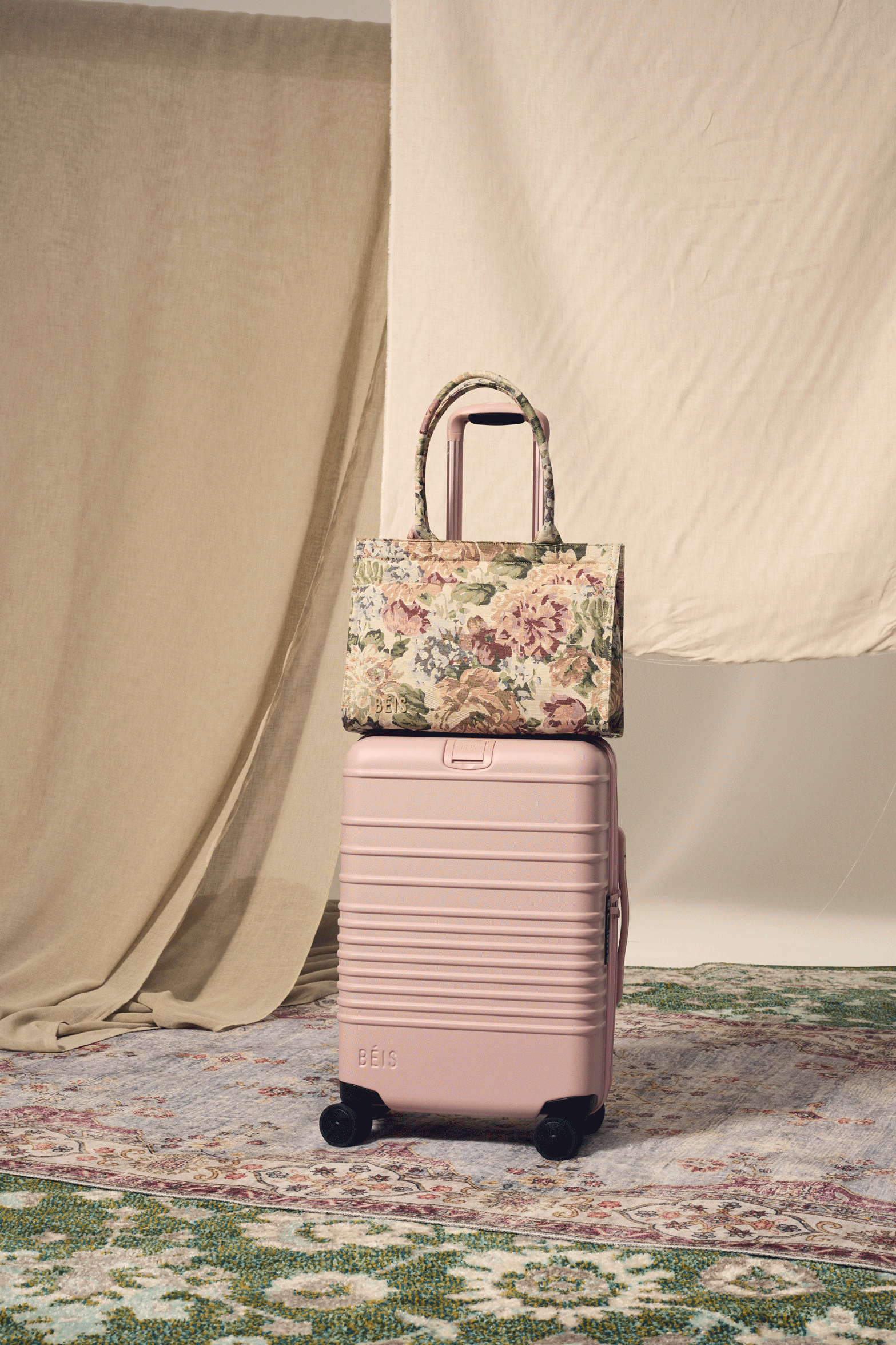 The Book Tote in Vintage Floral