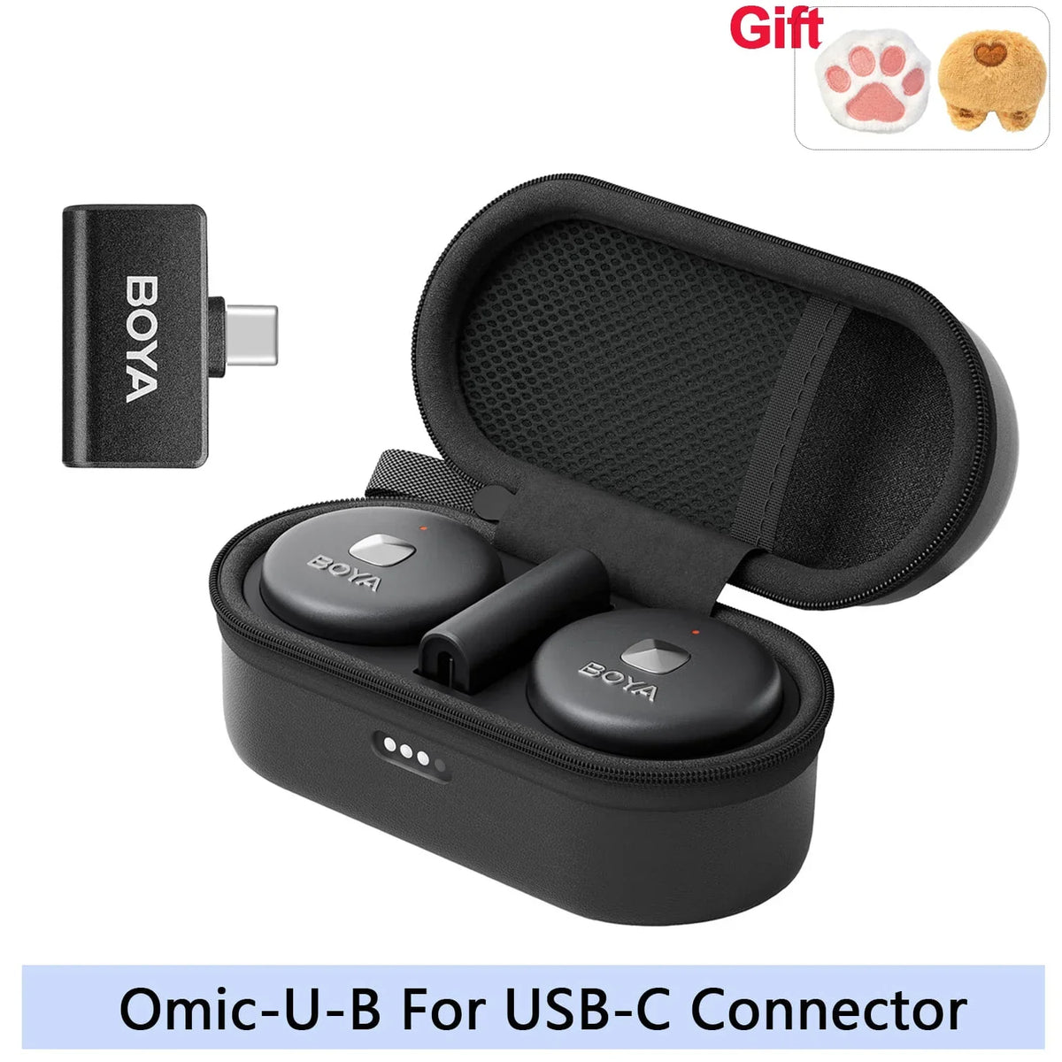 BOYA Omic D/U Wireless Lavalier Microphone