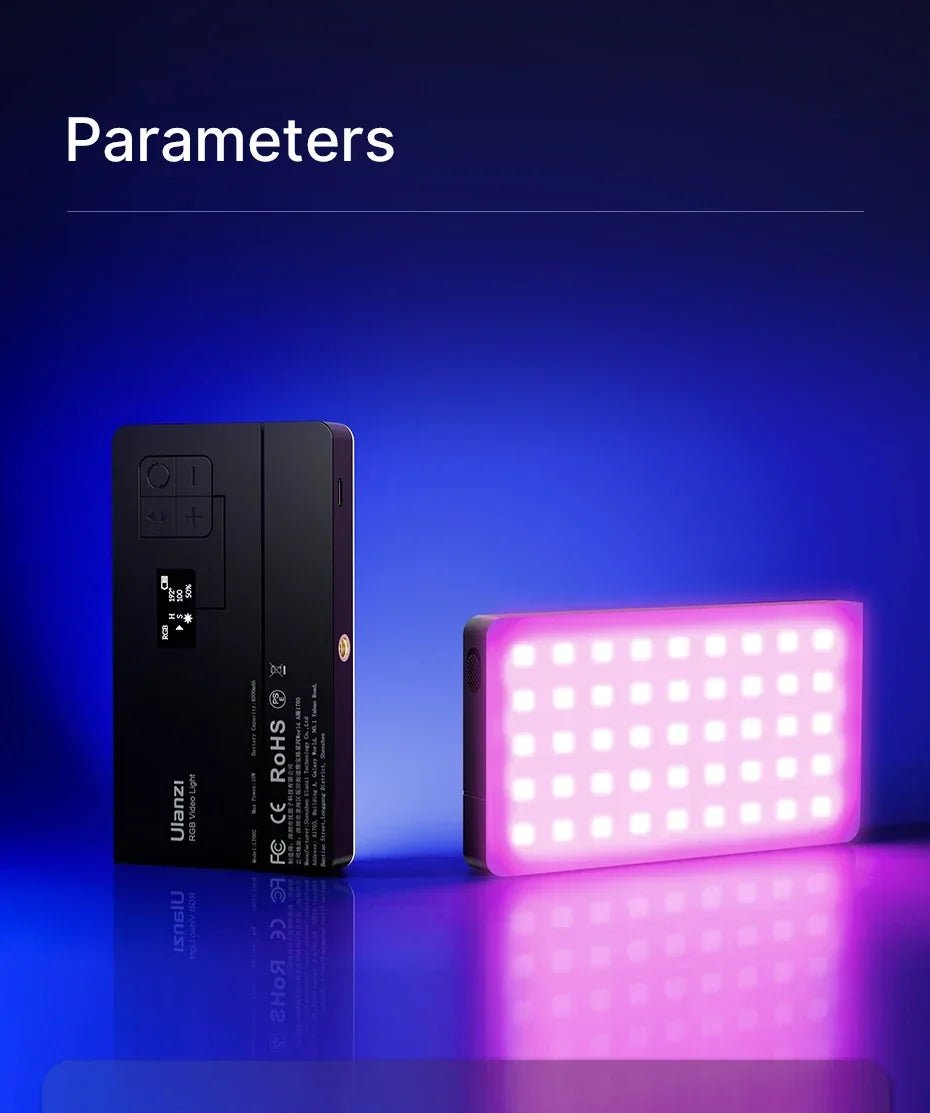 Ulanzi LT002 7" RGB Pocket Fill Light