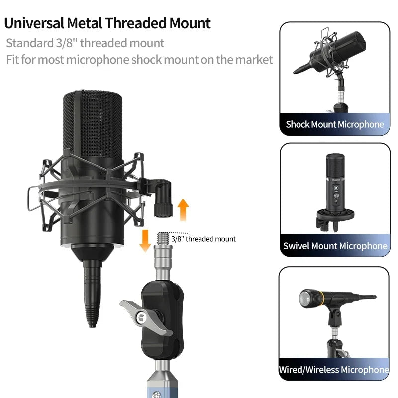Mic Boom Arm Microphone Stand
