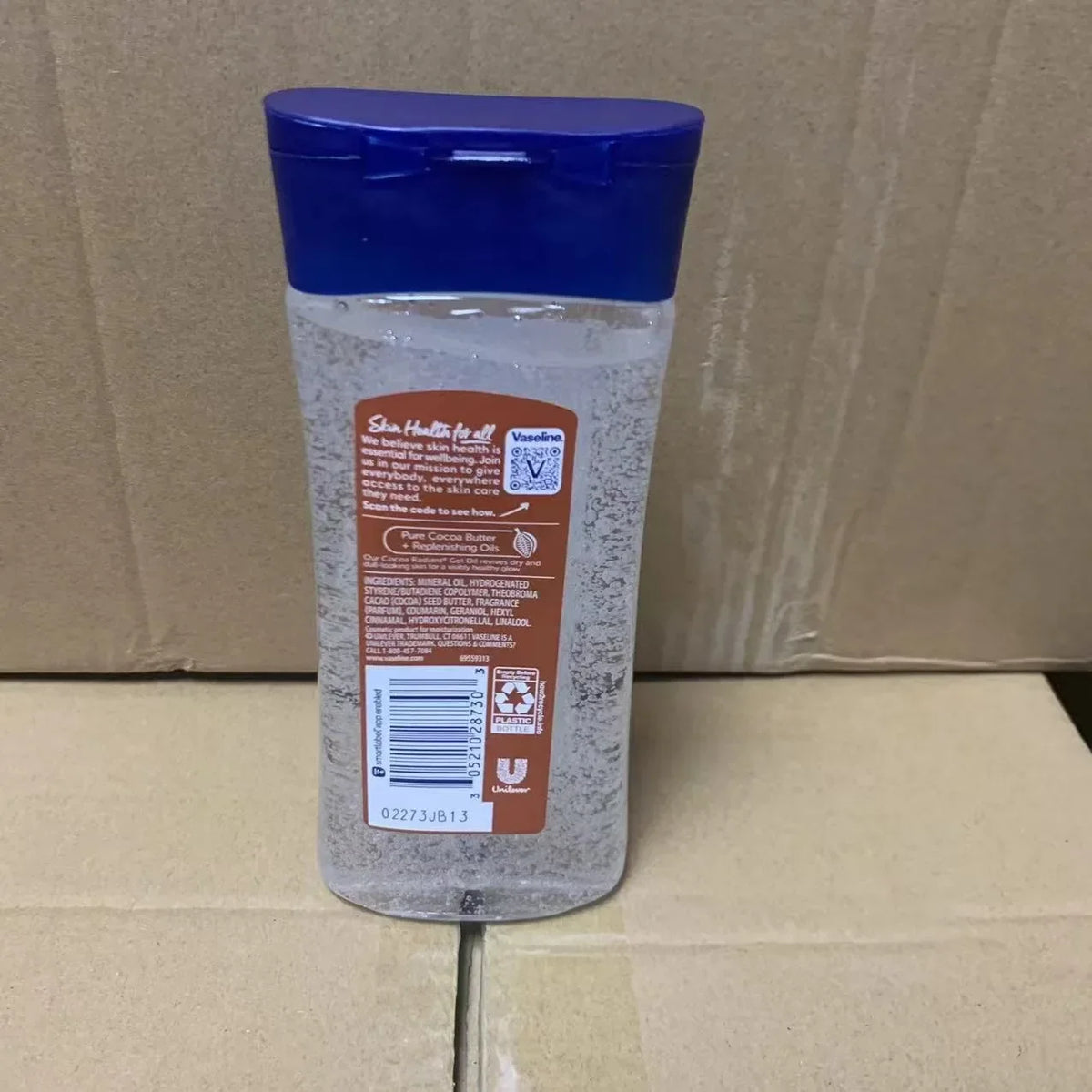 Deep Hydration Vaseline Body Gel Oil 200ml