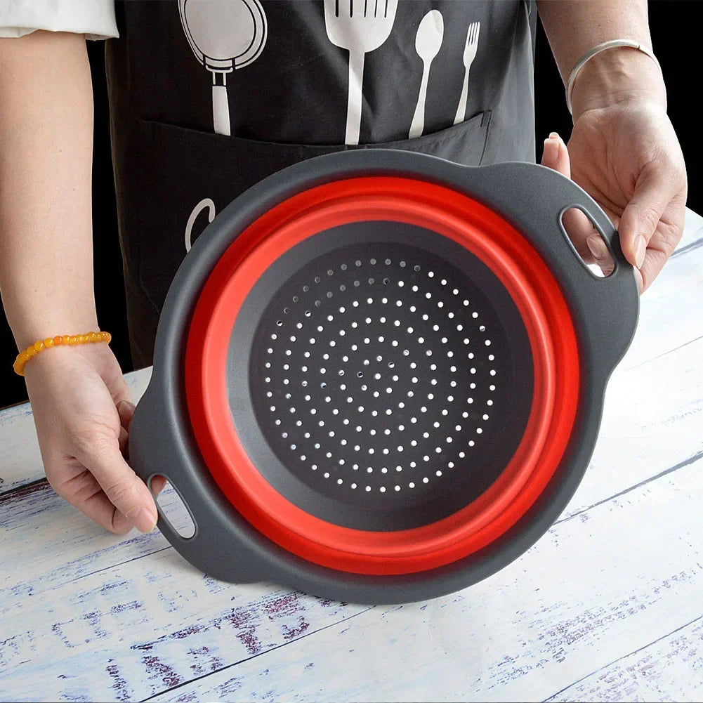 Silicone Folding Drain Basket