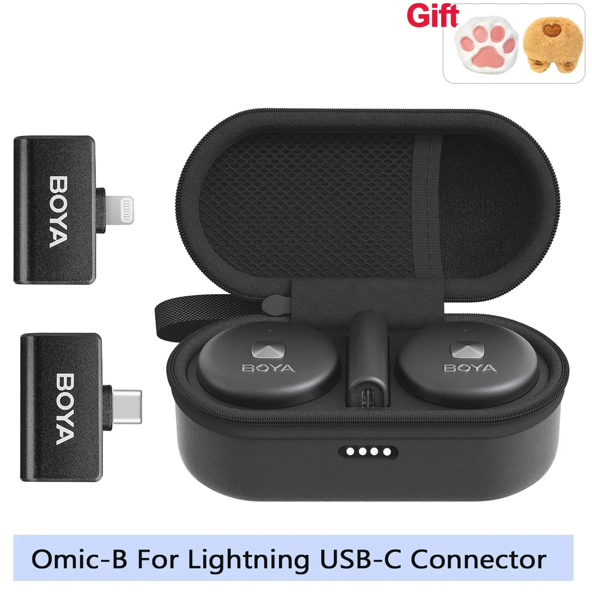 BOYA Omic D/U Wireless Lavalier Microphone