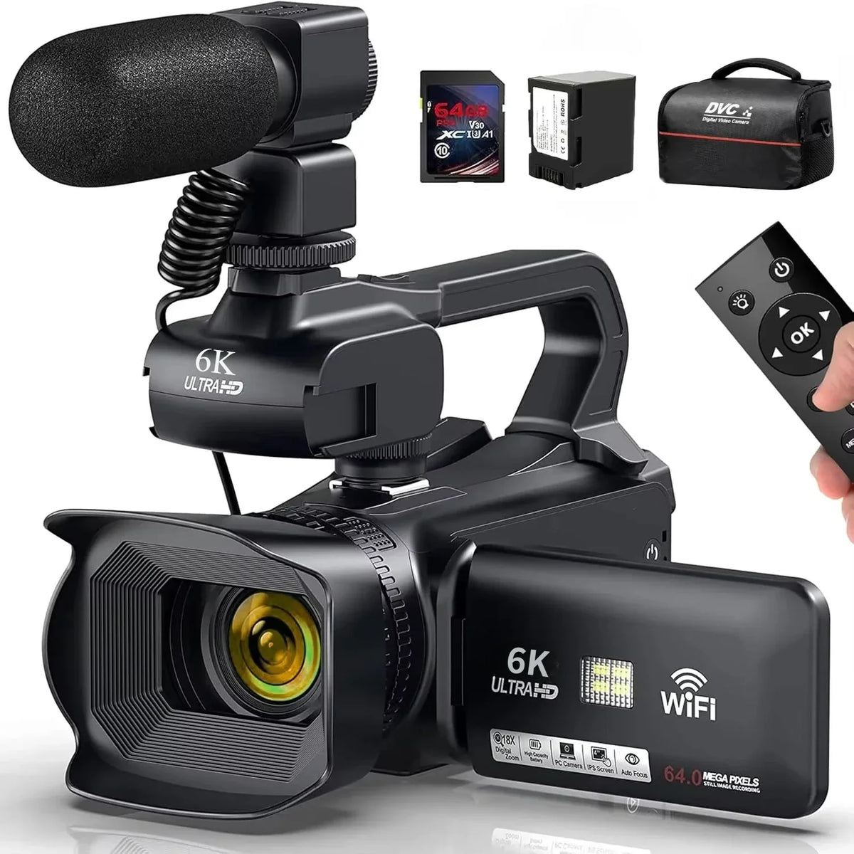 6K Professional Video Camera