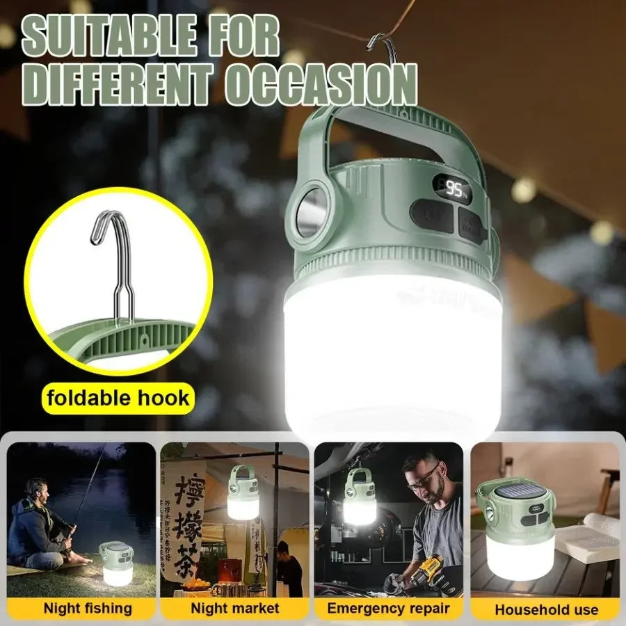 LED Solar Bulb Lamp