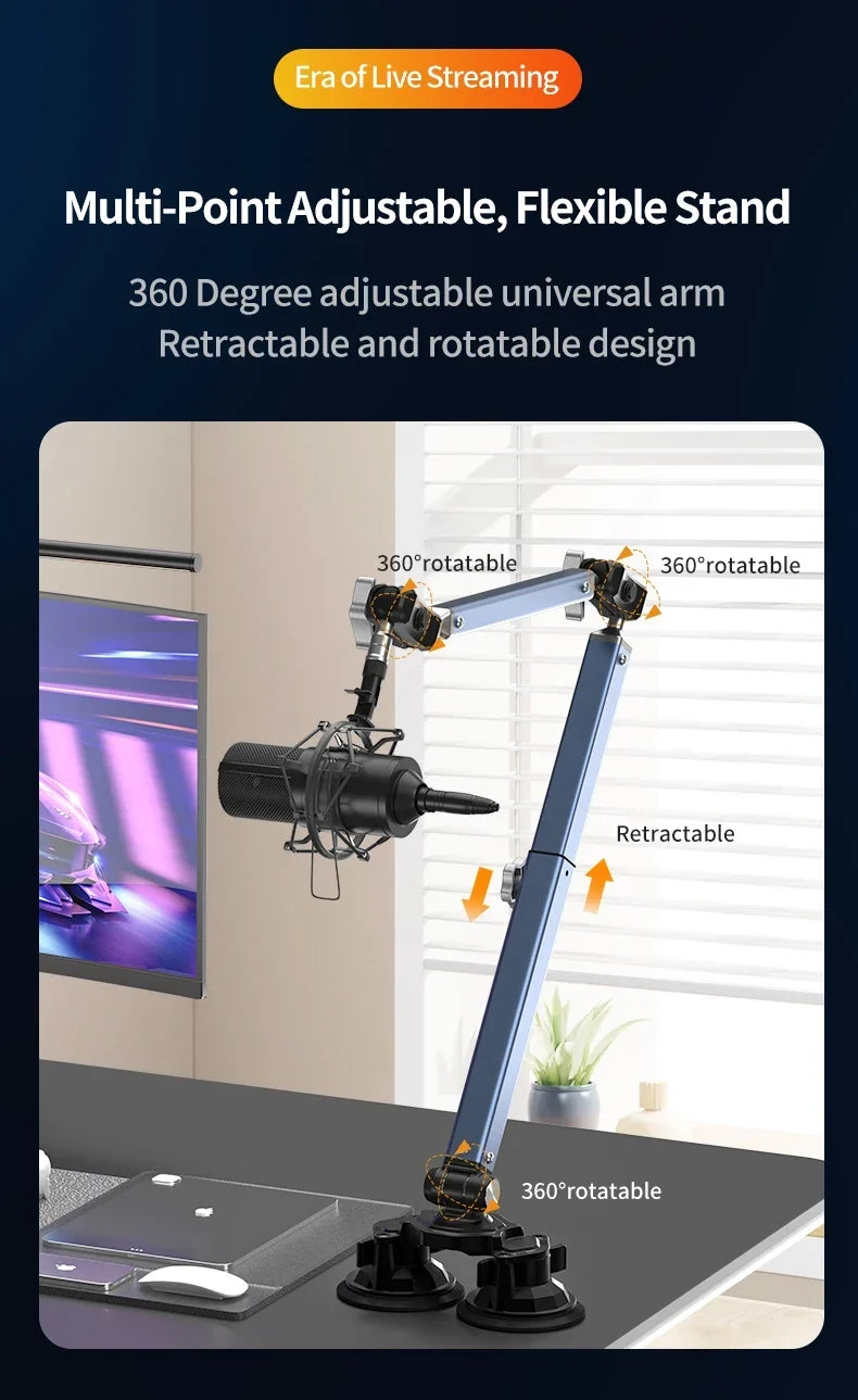 Mic Boom Arm Microphone Stand