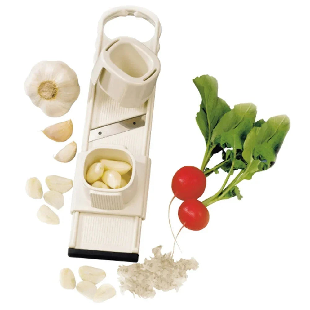 2-in-1 Garlic Slicer & Cutter