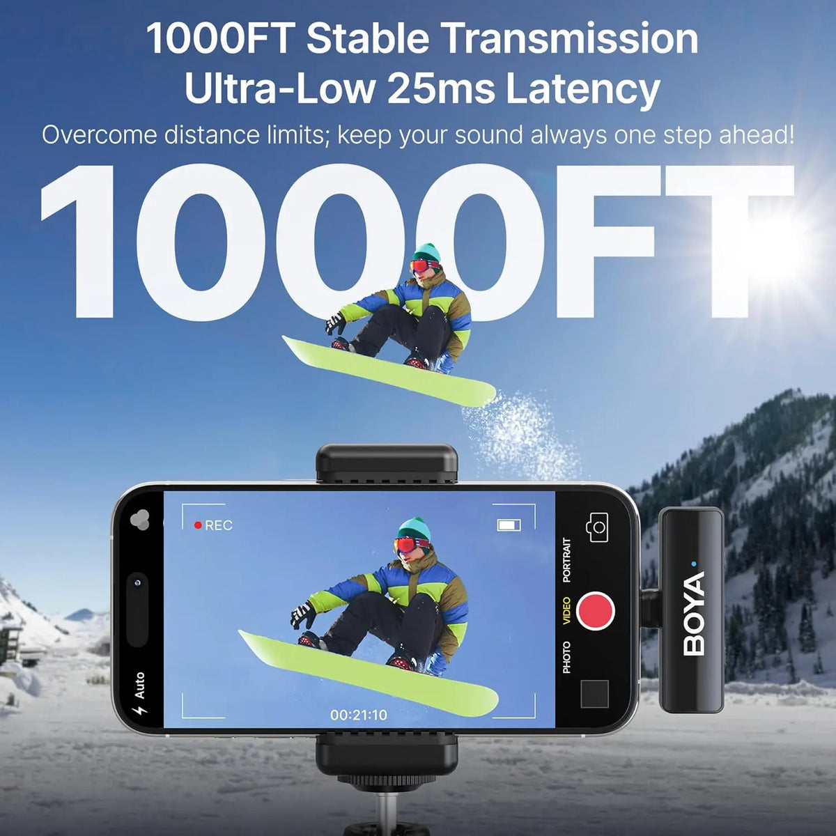 BOYA BOYALINK 2 Wireless Lavalier Microphone