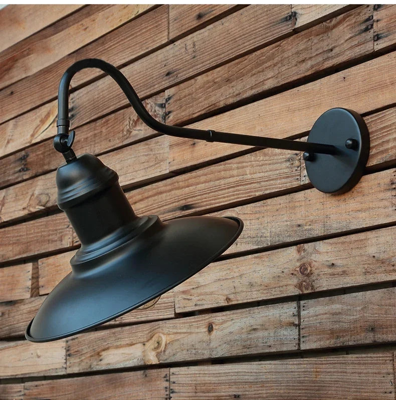 American Industrial Wall Lamp
