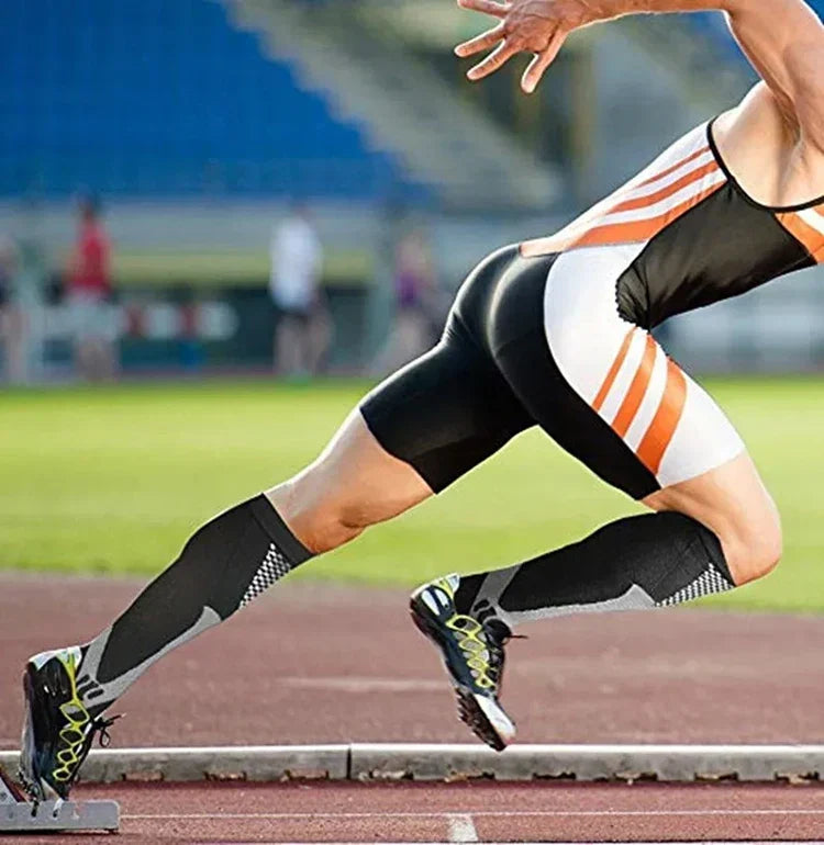 Supportive Long Socks for Sports, Travel &amp; Everyday Comfort