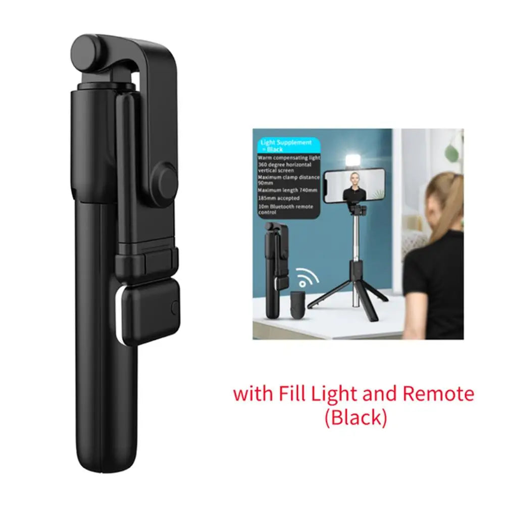 3-in-1 Selfie Stick Bluetooth Remote Tripod