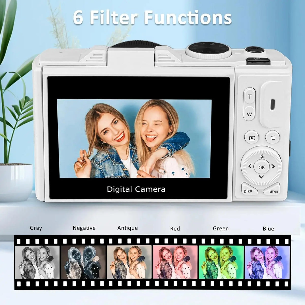 18X Zoom 4K Digital Camera