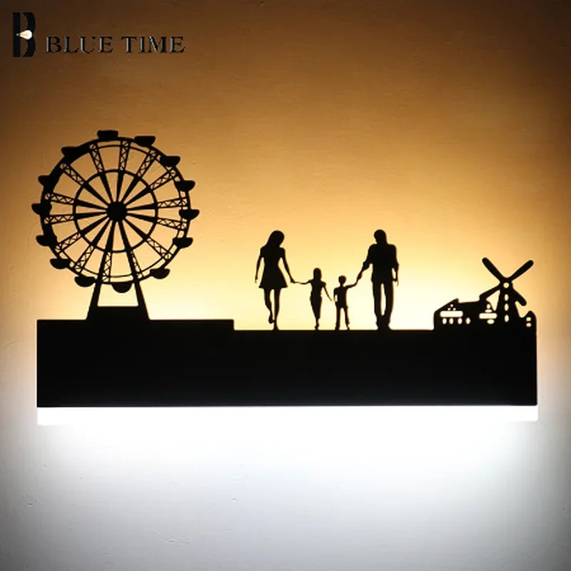 Sonce Black Wall Lamp