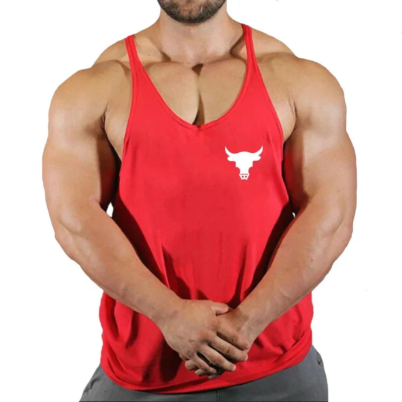 Men's Gym Sleeveless Workout Vest