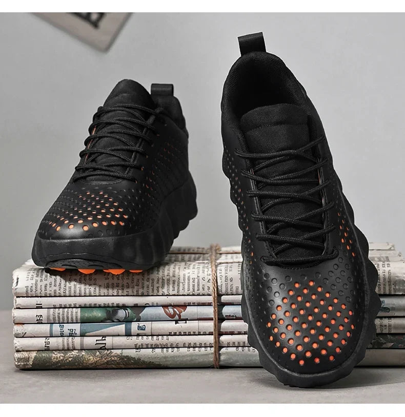 Men’s Breathable Running Cushioned Sports Sneakers