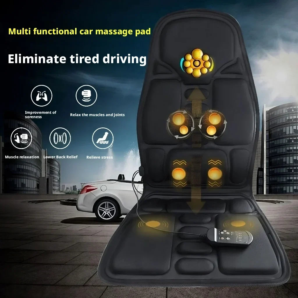 Electric Heating & Vibration Massager for Home & Car