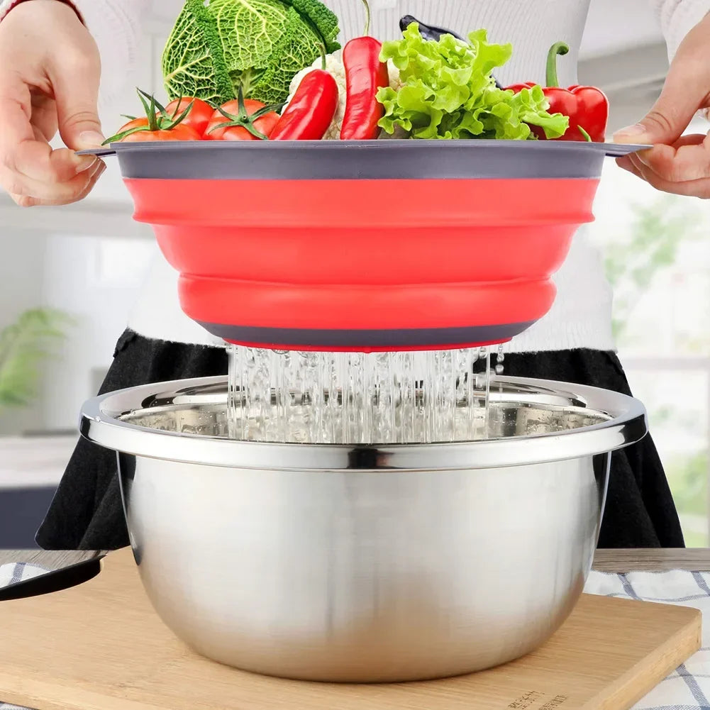 Silicone Folding Drain Basket