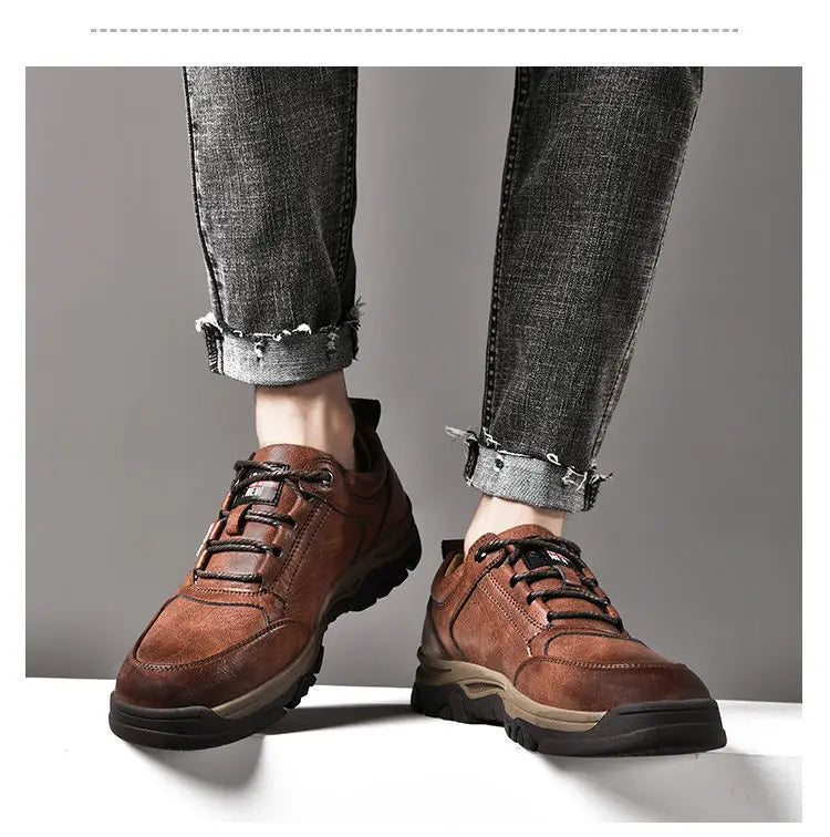 Men’s Business Casual Leather Loafers