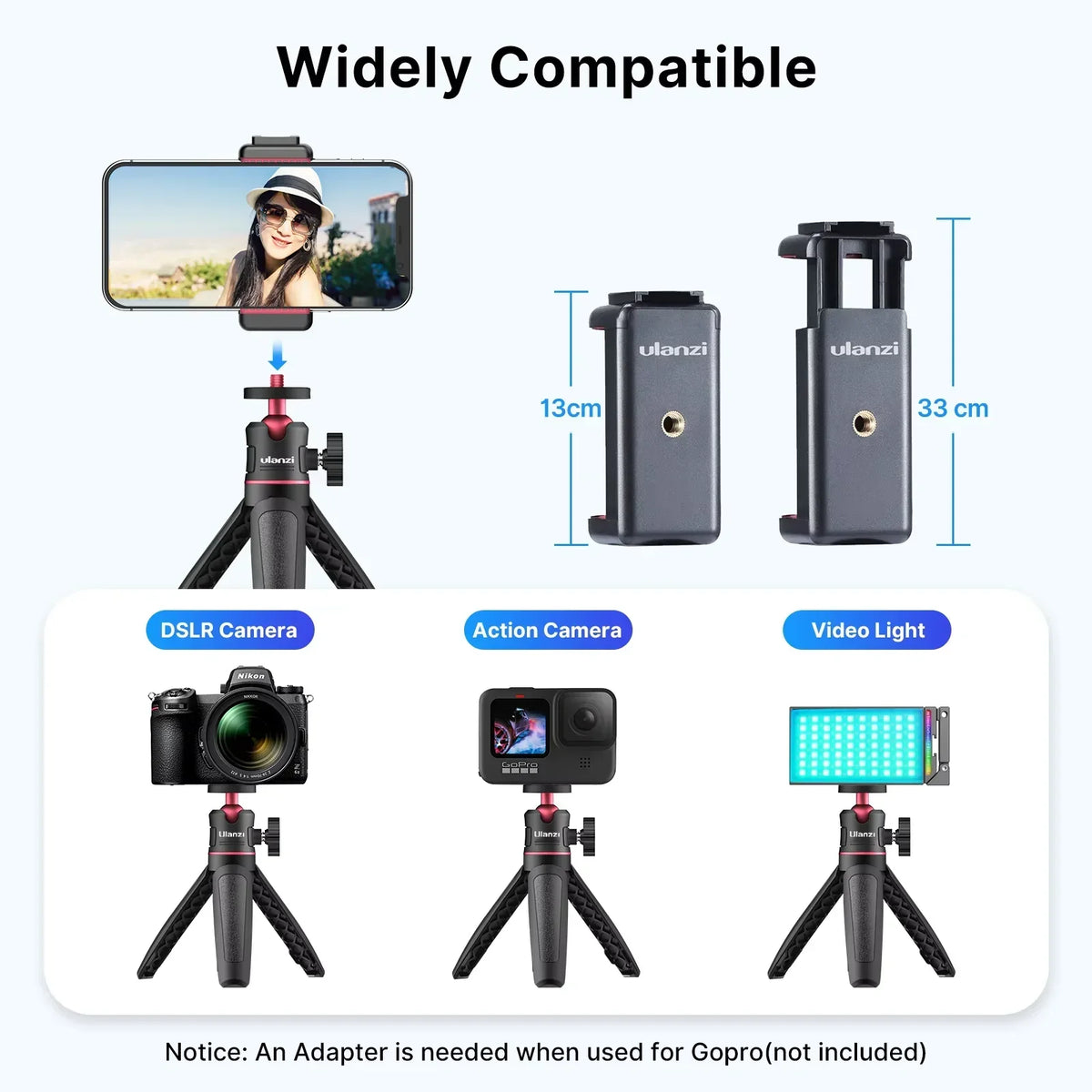 Ulanzi MT-08 Mini Tripod White