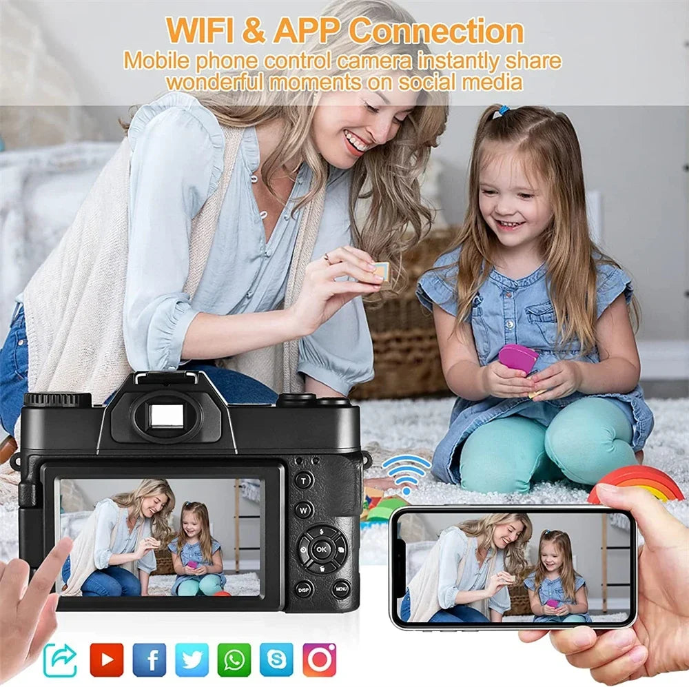 48MP Digital 4K Photography Camera