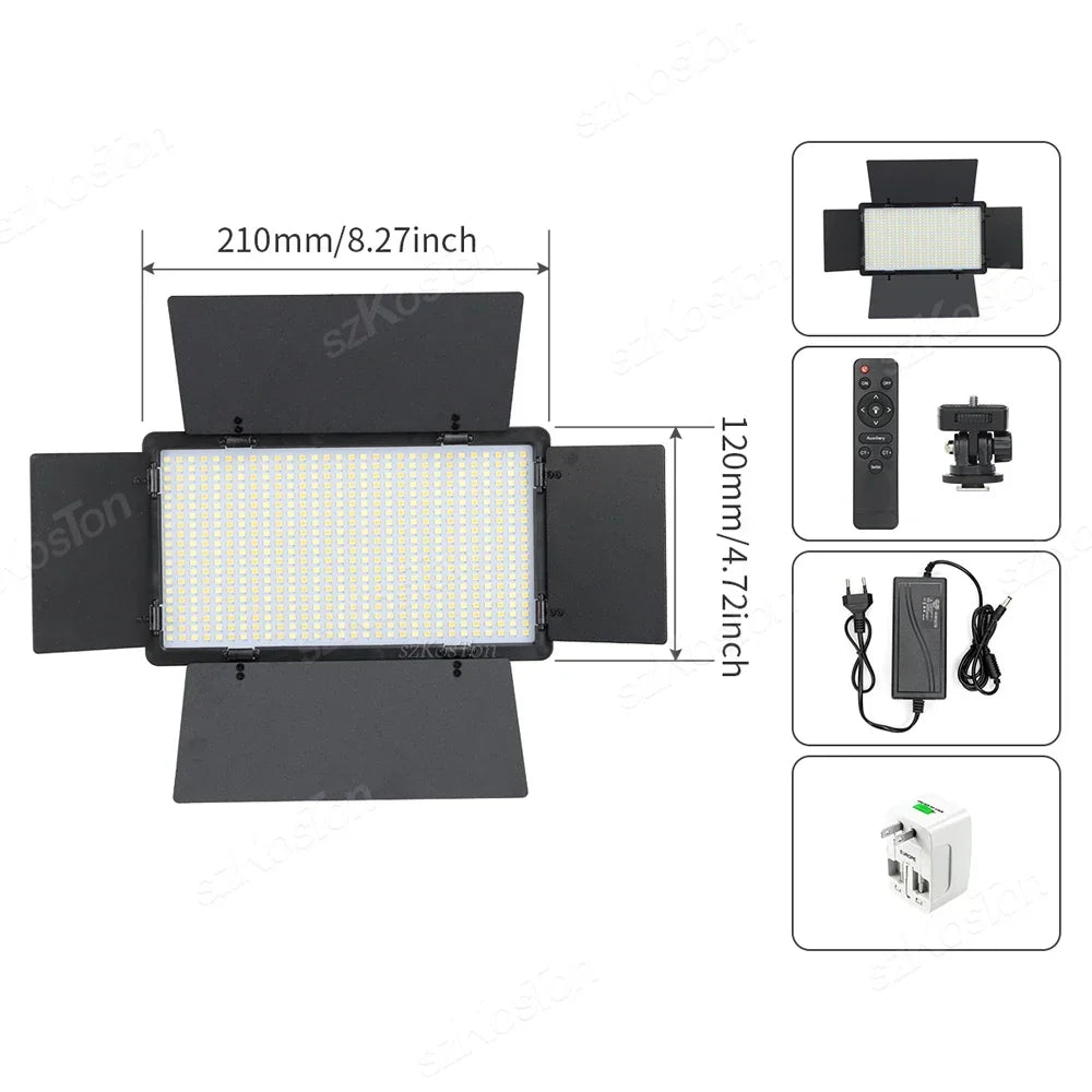 U600 RGB LED Photo Studio Light