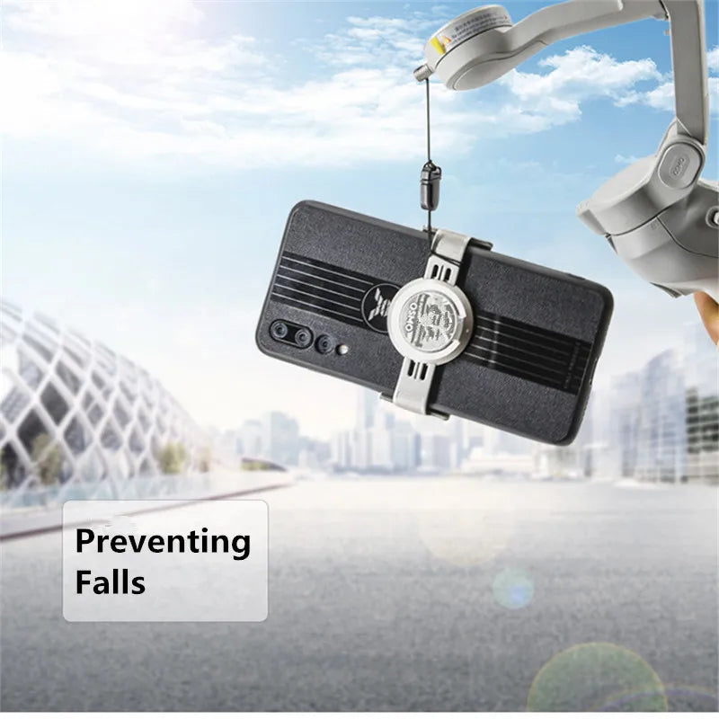 MagSafe Adapter Ring Holder Phone Clamp for DJI OM 7/7P/6/5/4 SE