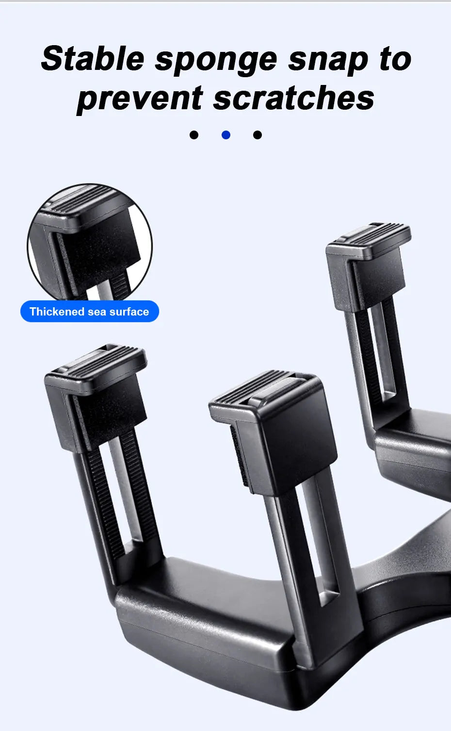 SEAMETAL Rearview Mirror Phone Holder for Car