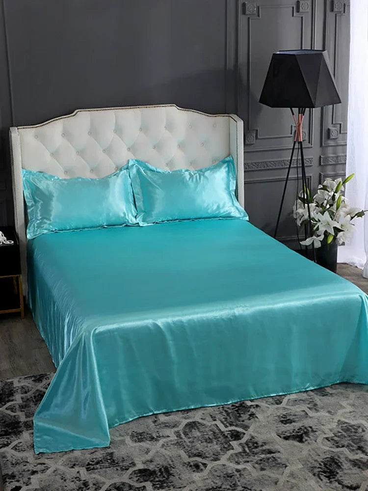 Luxury Rayon Satin Bedsheet Set