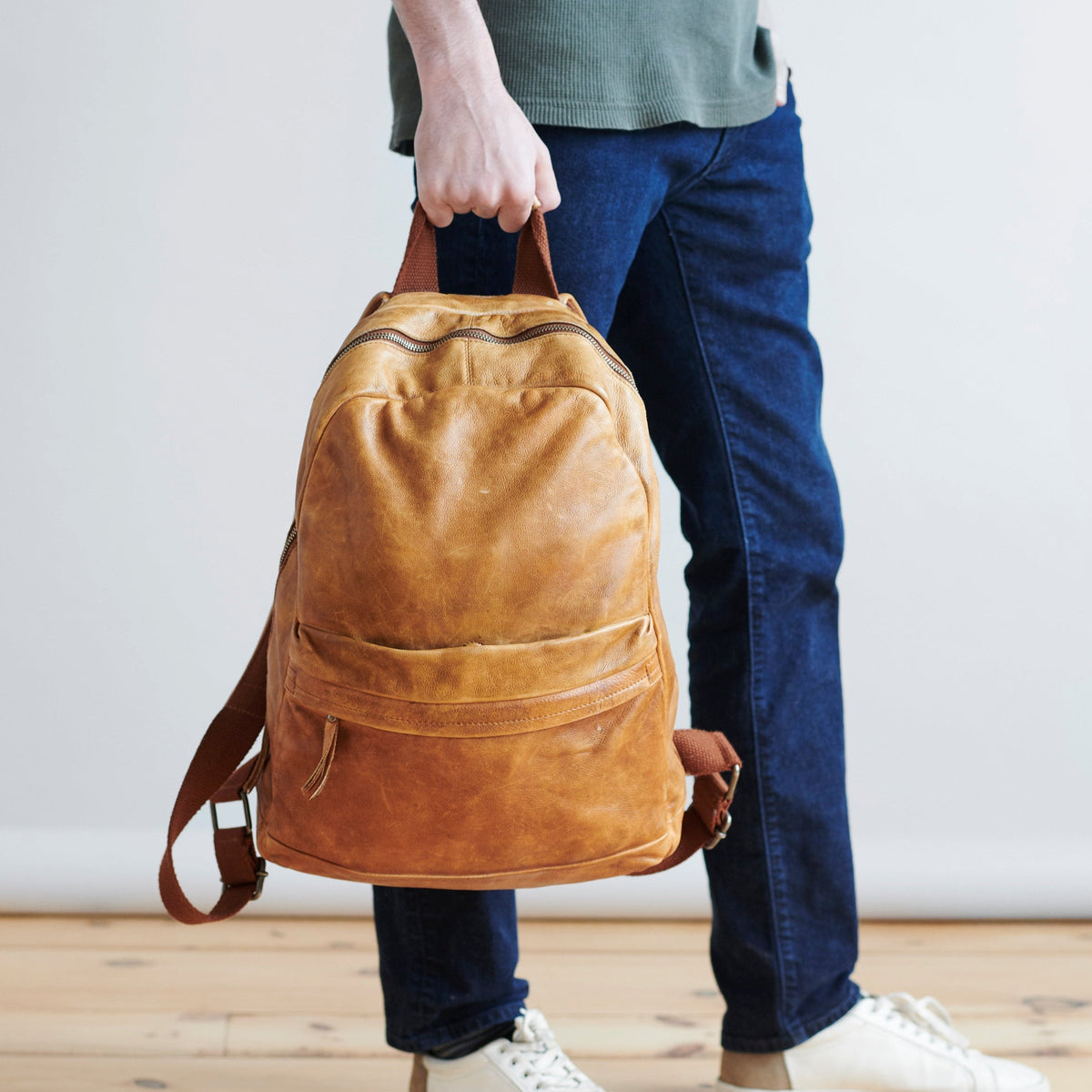 Sheldon Leather Backpack