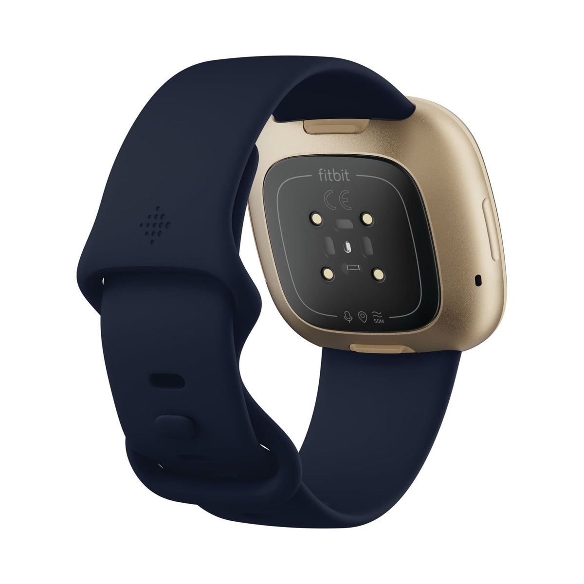 Fitbit Versa 3 Health & Fitness Smartwatch – Soft Gold – FB511GLNV (Small and Large Bands)