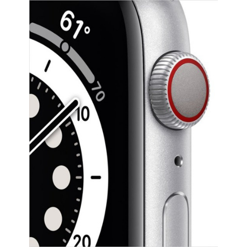 Apple Watch Series 6 44MM Silver (GPS + Cellular)