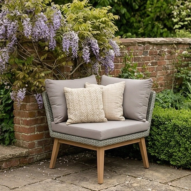 Sol 5 Seater Corner Lounge Set with Square Coffee Table